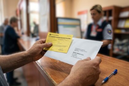 Wysłanie pisma o odstąpienie od umowy kredytu na poczcie z żółtym potwierdzeniem nadania