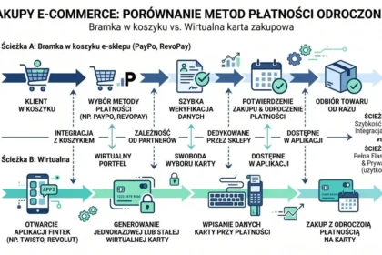 Porównanie: bramka płatnicza e-commerce kontra wirtualna karta zakupowa Twisto